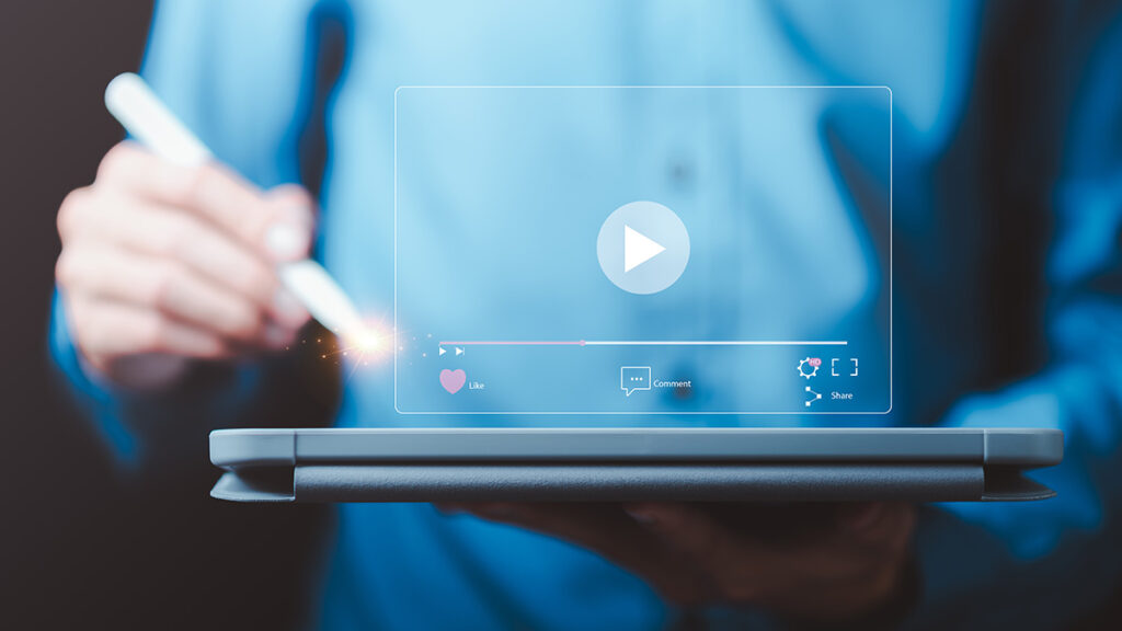 コーポレートサイトへ動画を埋め込む際の注意点のイメージ